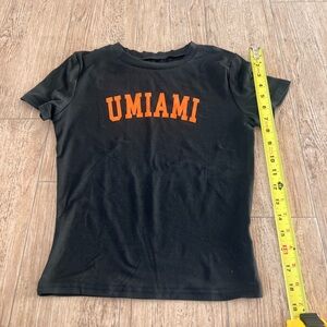 Black UMIAMI T-Shirt small